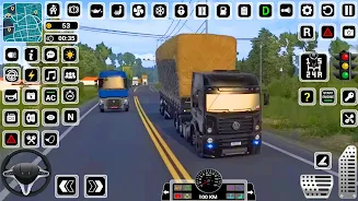 Euro Truck Simulator 3D - Real ảnh chụp màn hình 1