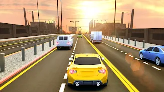 Highway Car Racing Offline Captura de tela 2