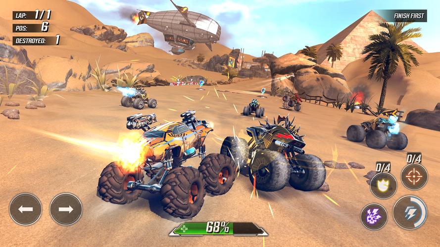 RACE: Rocket Arena Car Extreme Screenshot 1