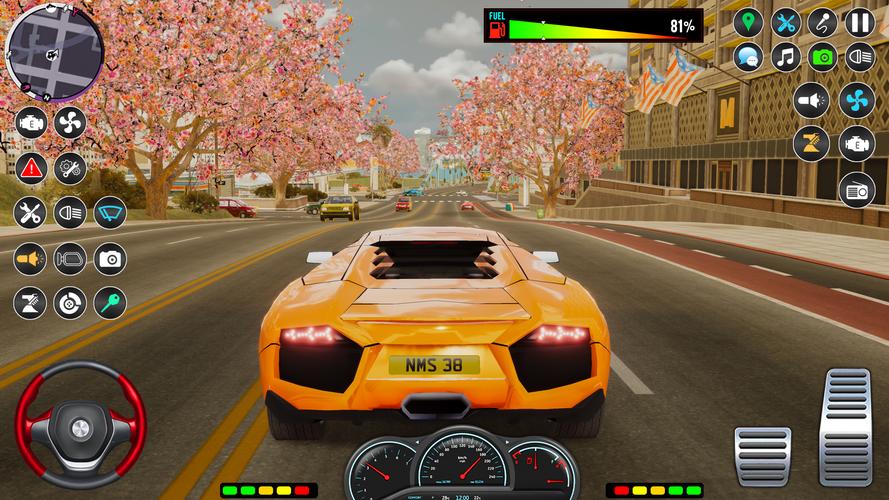 Real Car 3D Driving: Race City captura de pantalla 