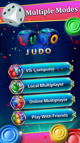 Ludo Judo - New Ludo Game of 2 экрана 1