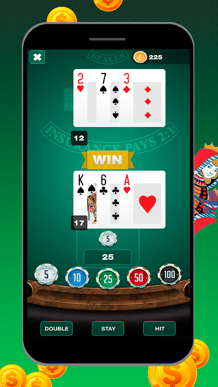 Royal Blackjack 21应用截图第4张