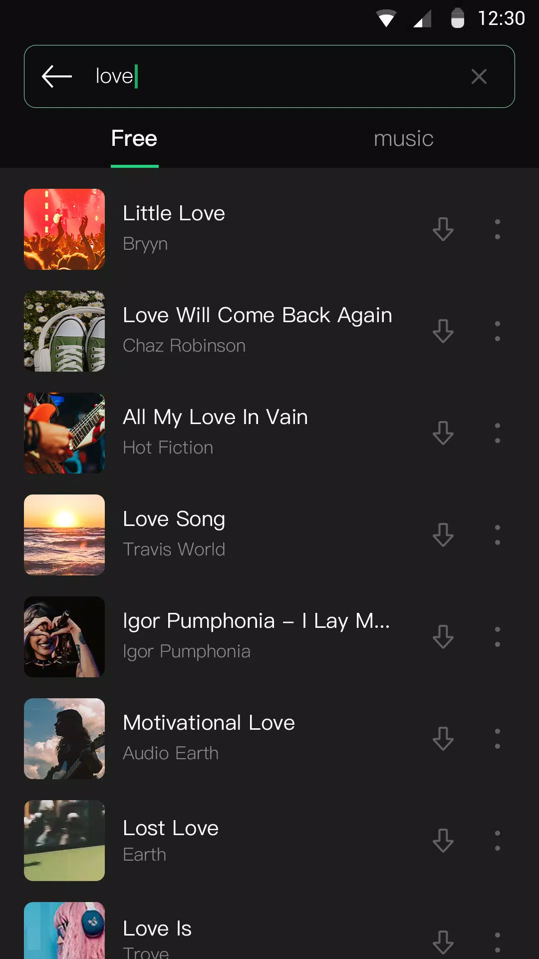 MP3 Player应用截图第4张