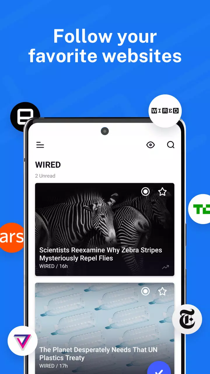 Inoreader ဖန်သားပြင်ဓာတ်ပုံ 1