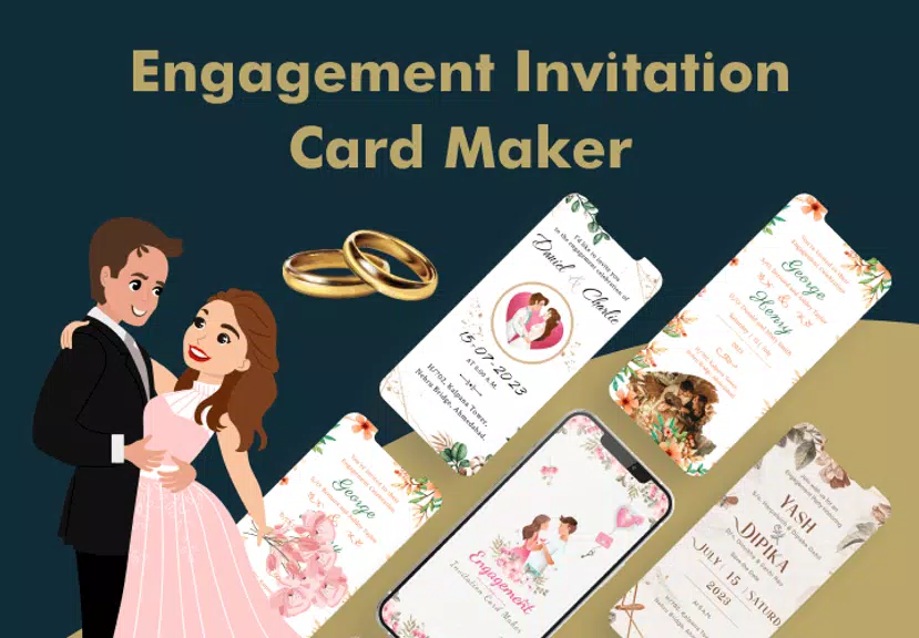 Engagement Card Maker & Design应用截图第1张