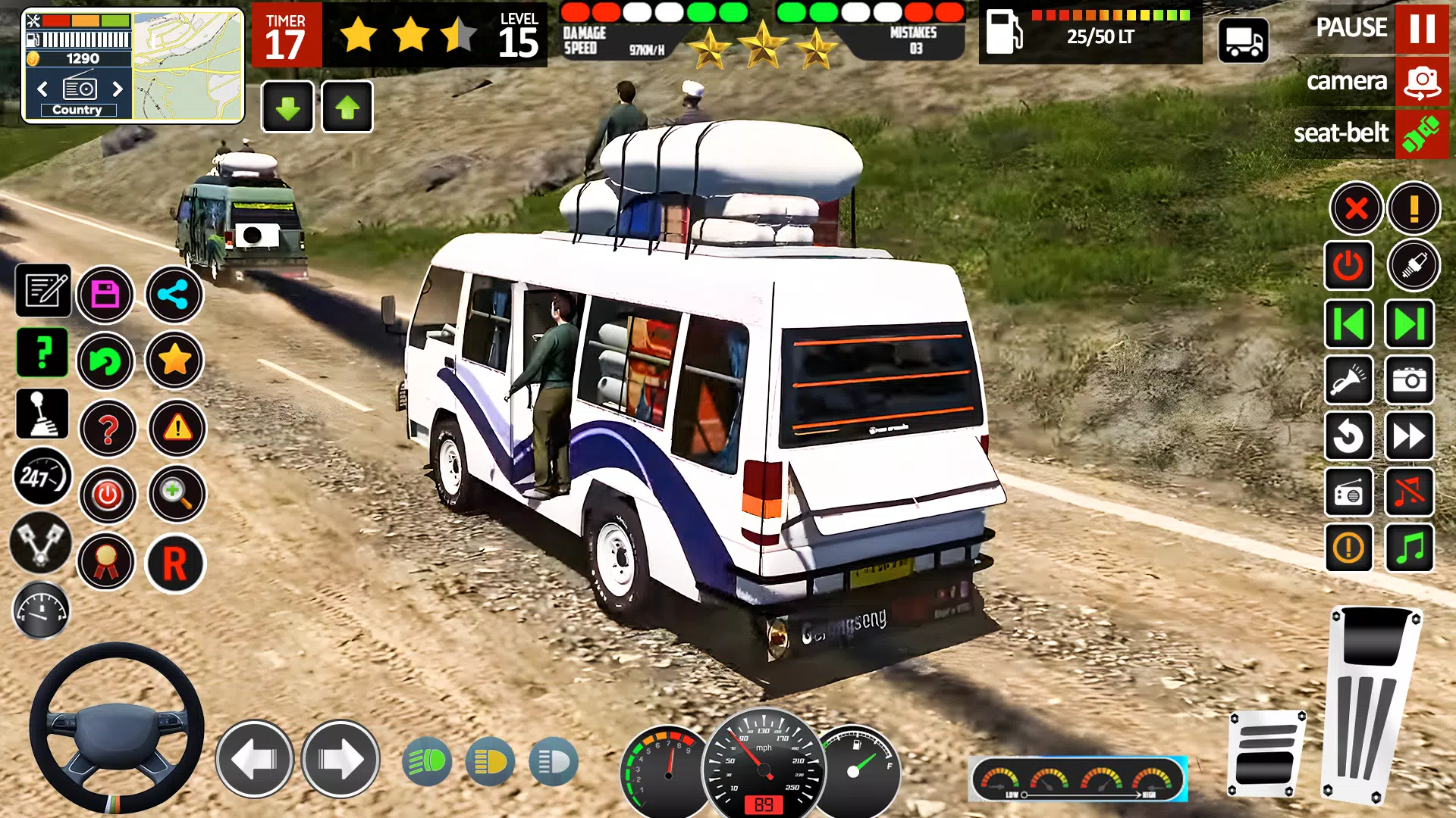 Mini Bus Game: Bus Driving 3D Screenshot 1