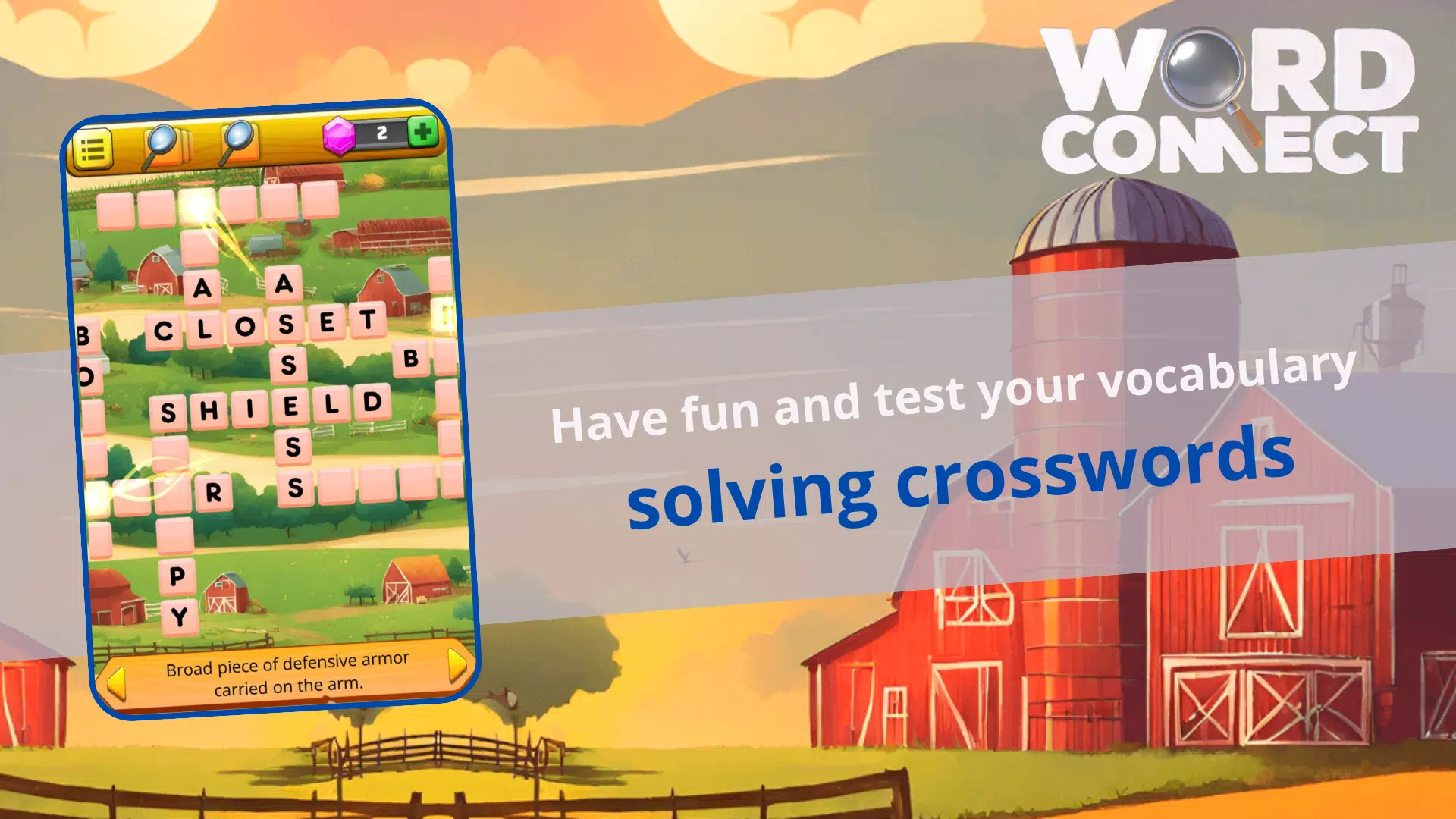 WordConnect - Crosswords Screenshot 1