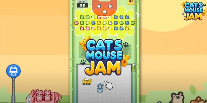 Ratos fofos andam em catbuses em ‘Cat’s Mouse Jam’