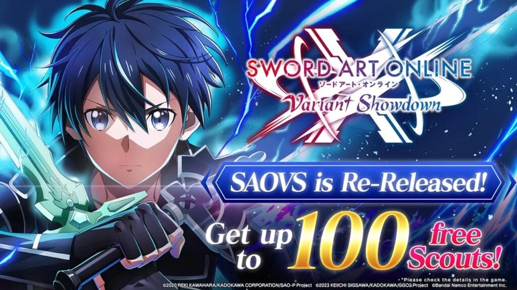 Sword Art Online Variant Showdown nach mehr als einem Jahr Wartung erneut veröffentlicht!