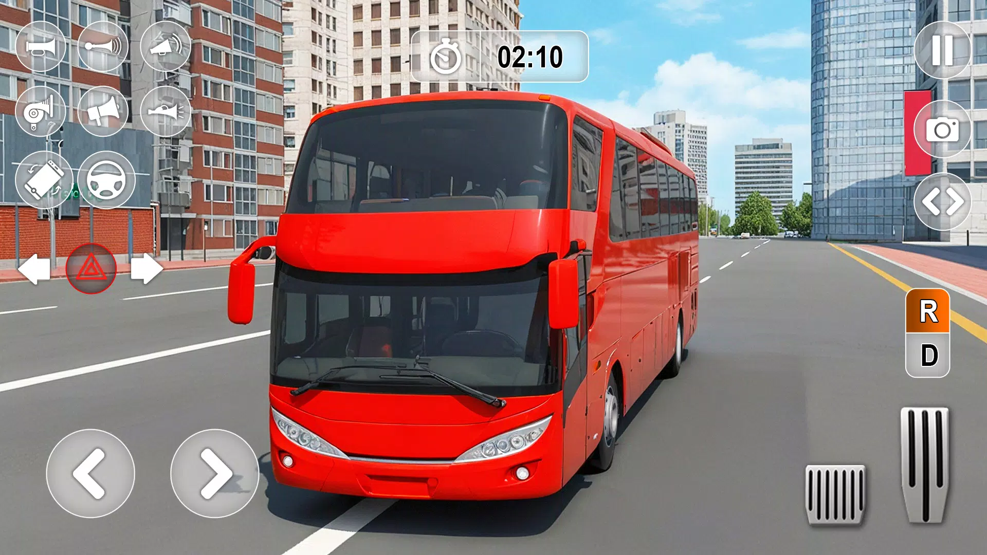 Bus Driving Games 3d Simulator экрана 2