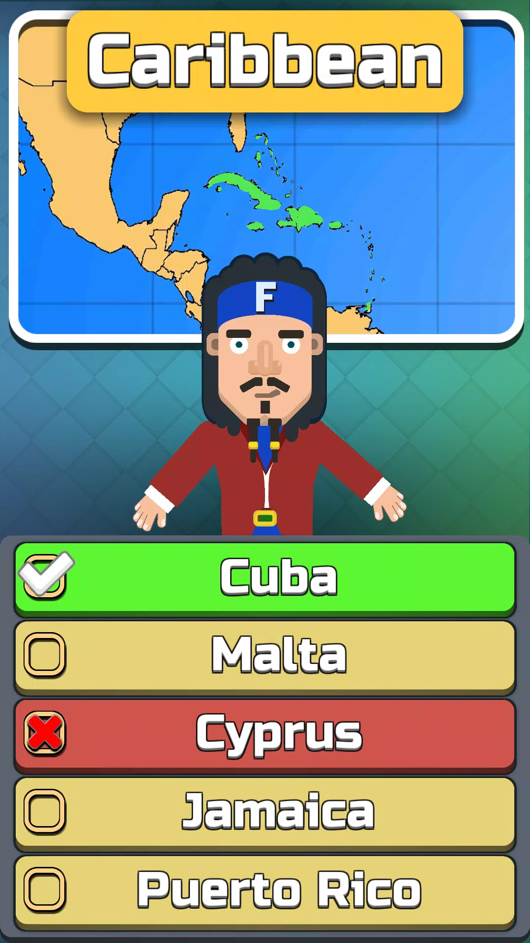 Geography: Flags Quiz Game экрана 2