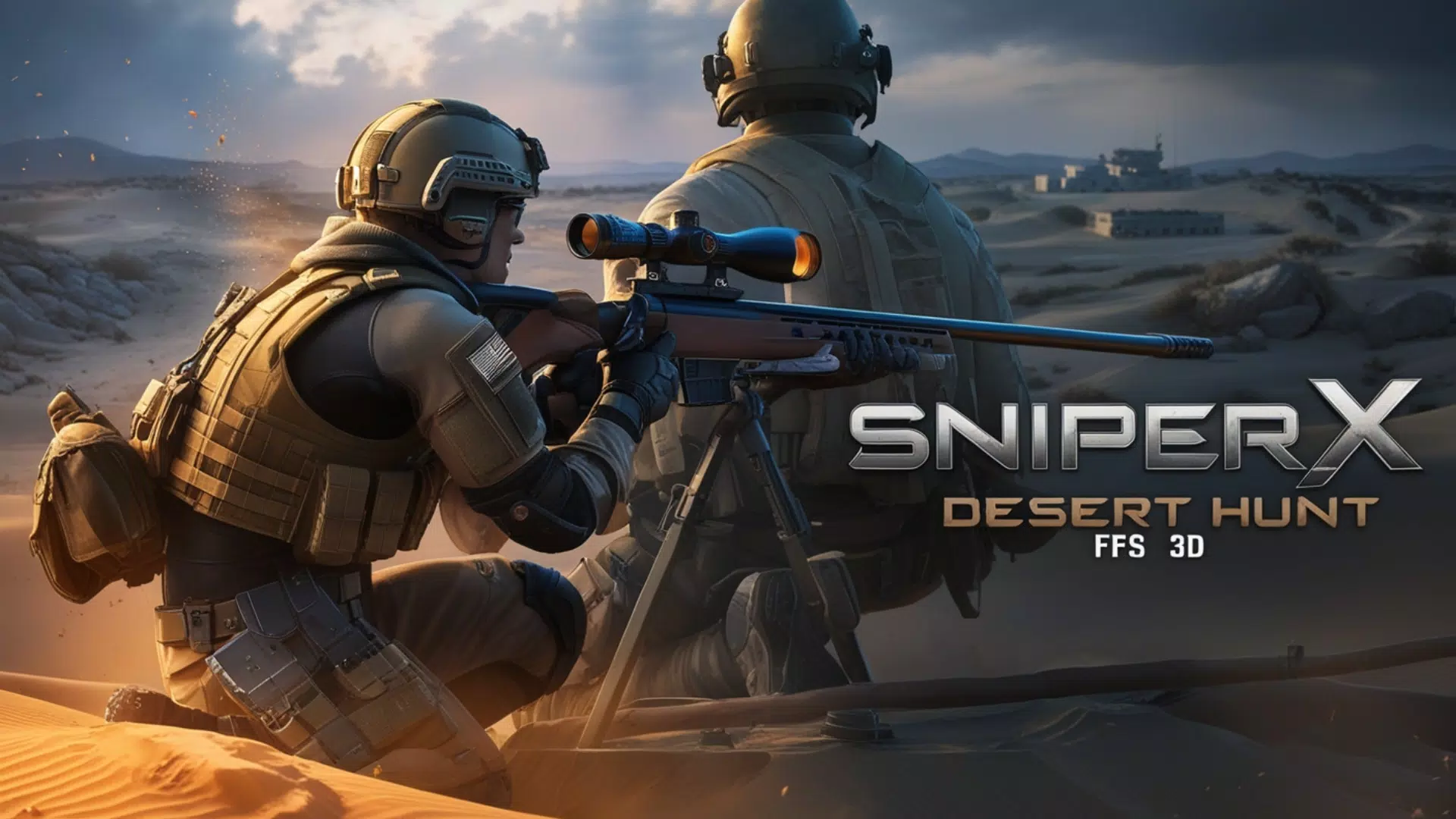 Sniper X : Desert Hunt FPS 3D应用截图第2张