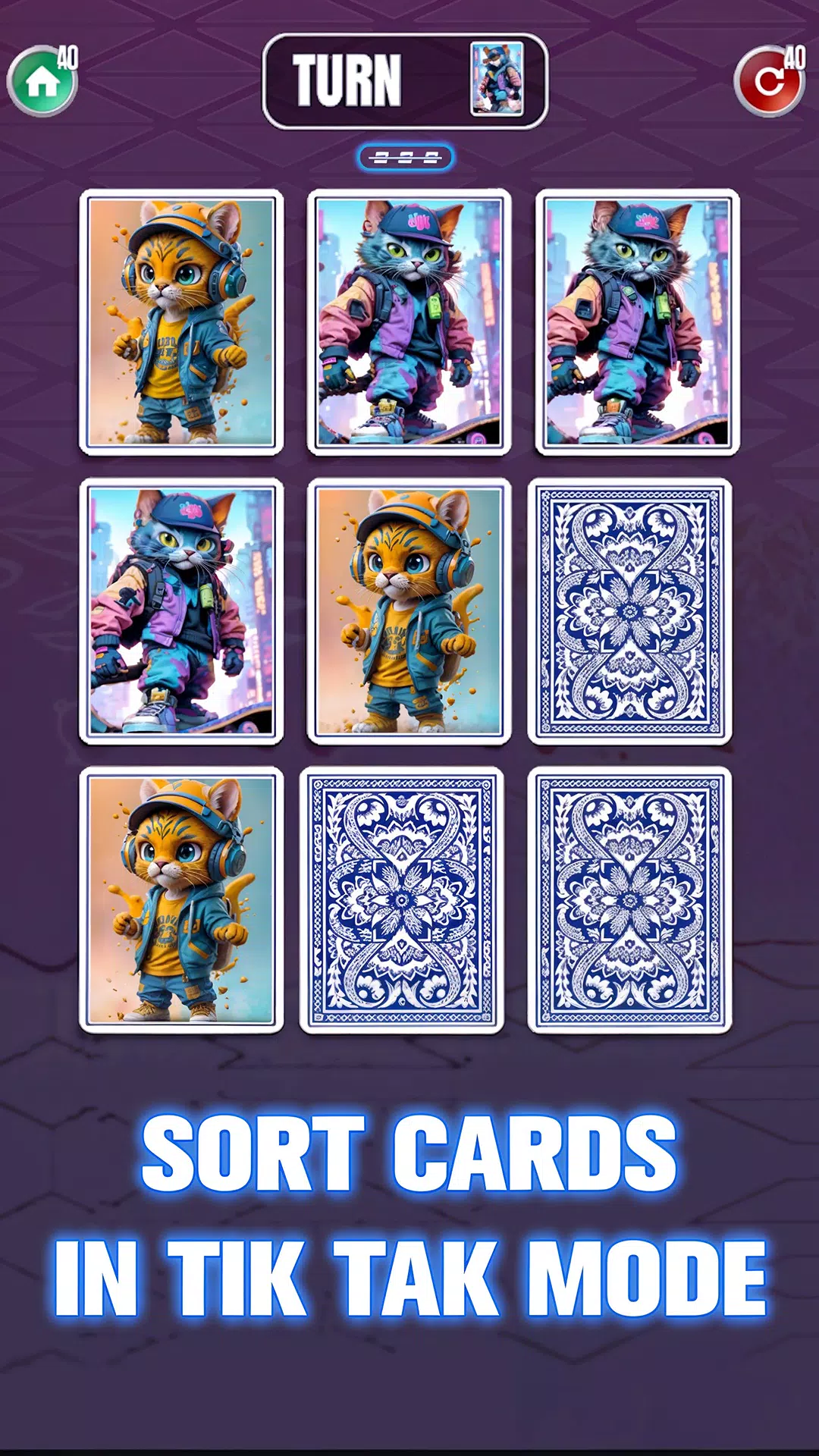 TCG Mini Card Craft Brain Game screenshot 1