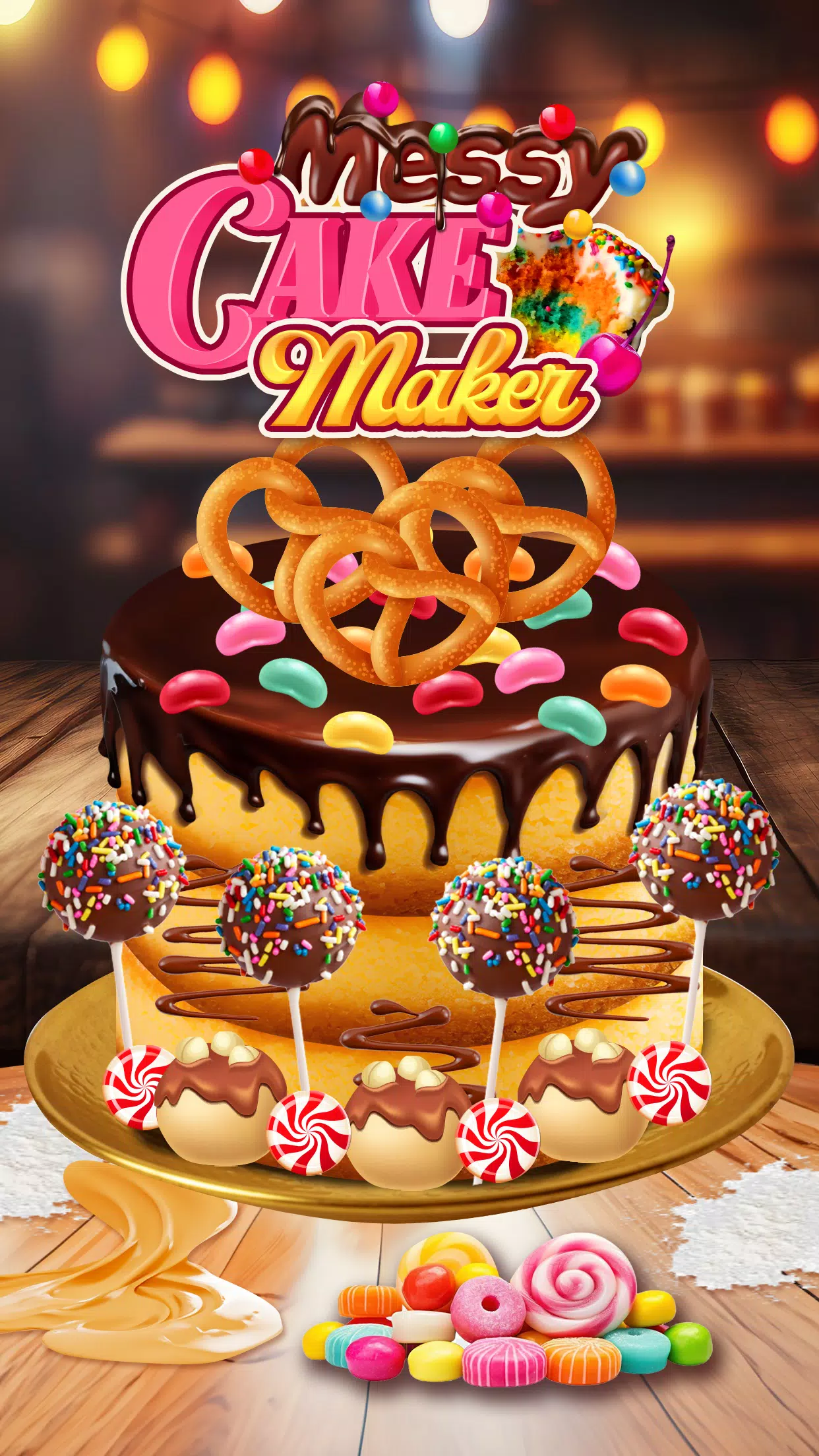 Messy Cake Maker captura de pantalla 