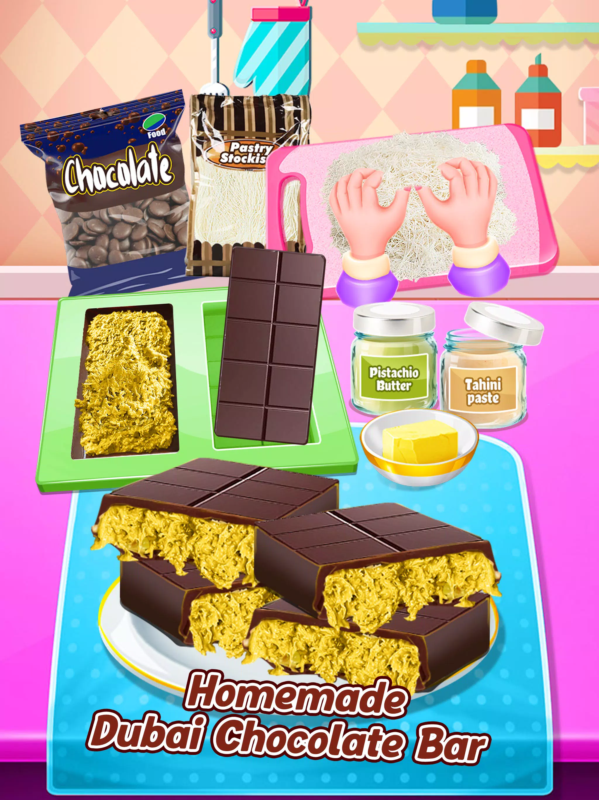 Sweet Chocolate Bar Desserts Screenshot 2