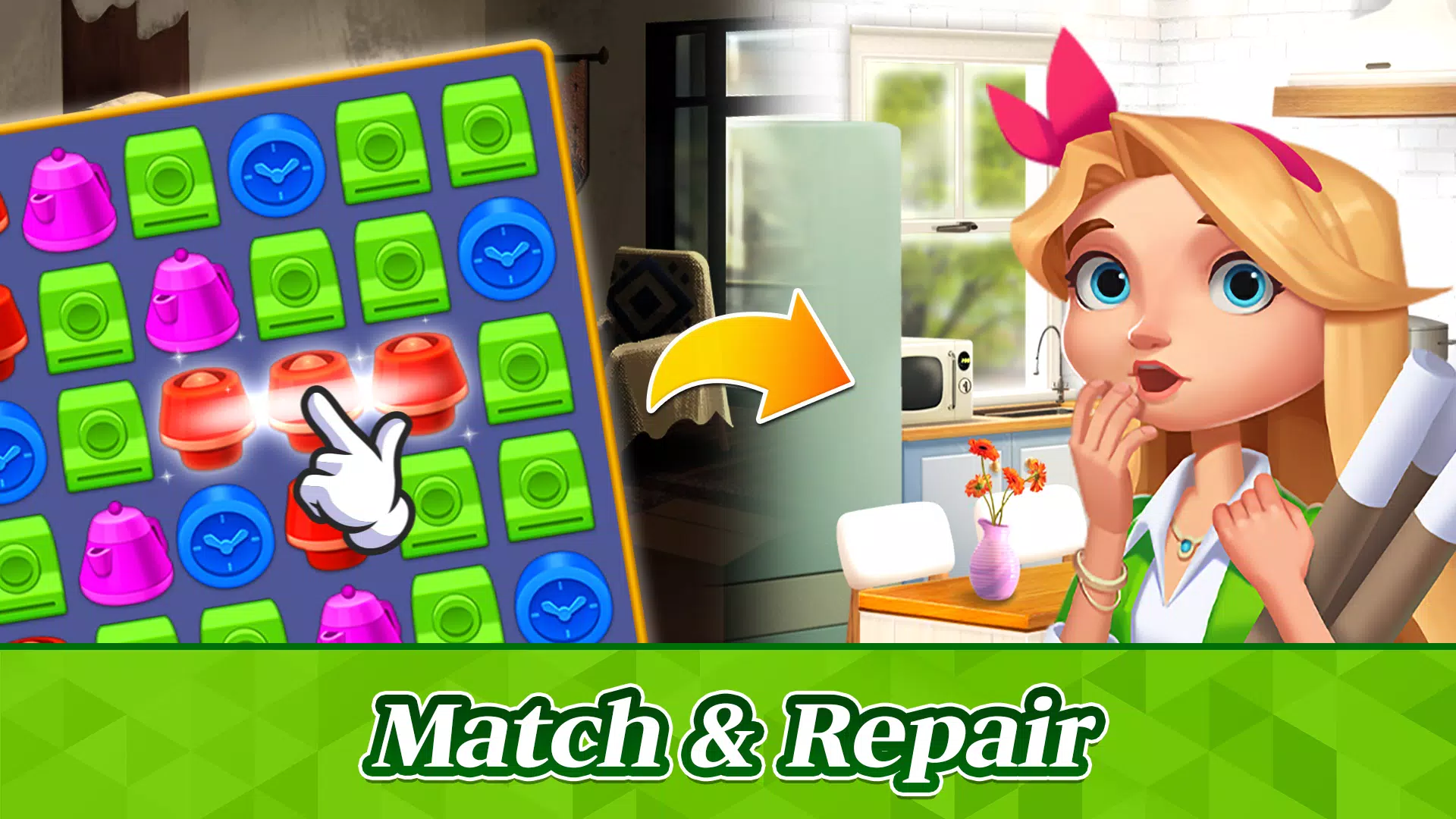 Screenshot Match Puzzle House 2