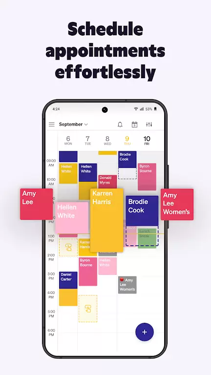 Goldie: Appointment Scheduler ảnh chụp màn hình 2