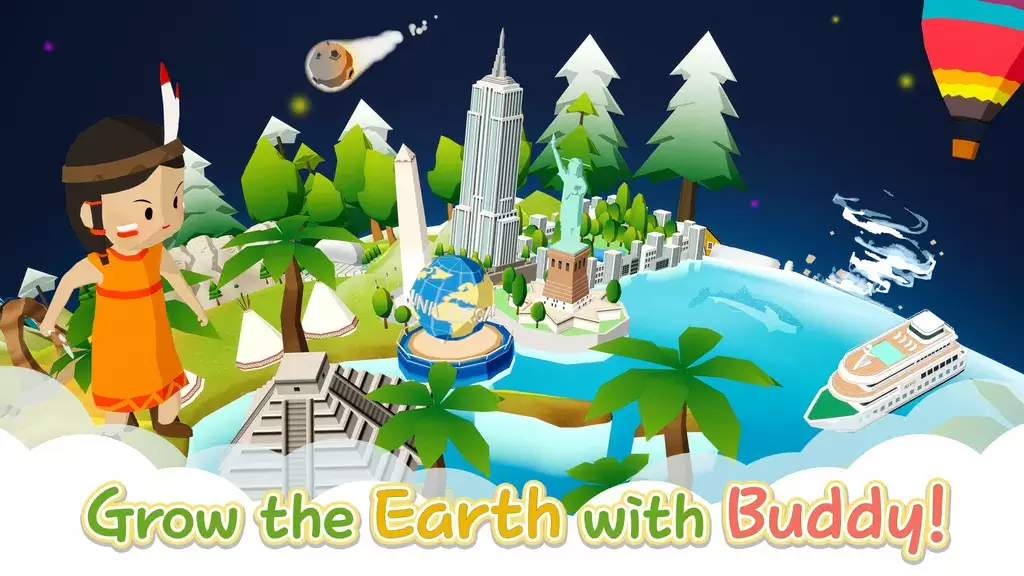 Save The Earth : Idle&Clicker экрана 1