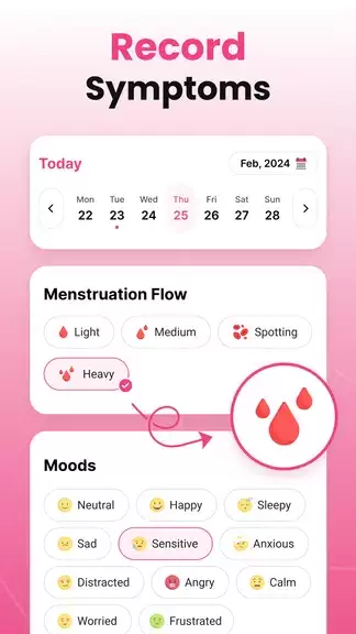 Period Tracker Ovulation Cycle ဖန်သားပြင်ဓာတ်ပုံ 3