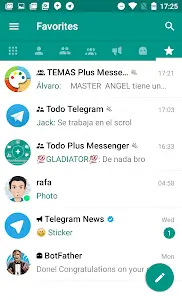 Plus Messenger Capture d'écran 1