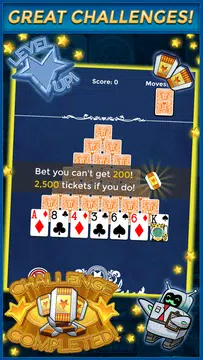 Pyramid Solitaire - Make Money ảnh chụp màn hình 4