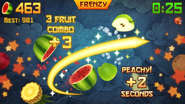 Fruit Ninja ဖန်သားပြင်ဓာတ်ပုံ 3