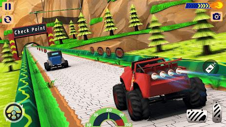 Monster Truck Racing: Car Game ảnh chụp màn hình 2