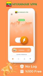 Myanmar VPN - Private Proxy Screenshot 1