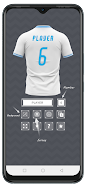 Football Jersey Kits designer captura de pantalla 