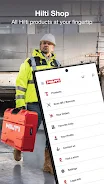 Hilti Mobile App Screenshot 1