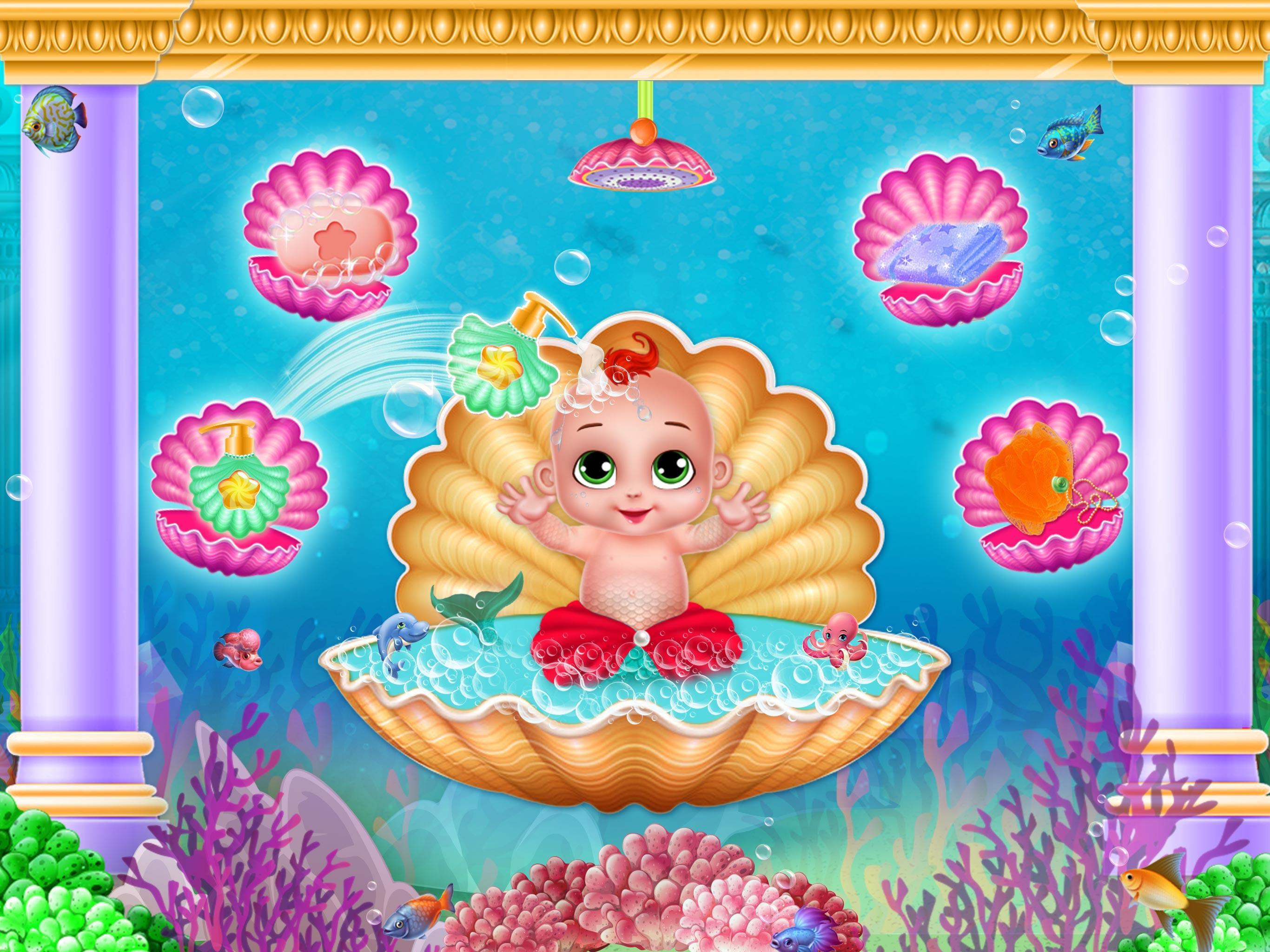 Screenshot Mermaid Girl Care-Mermaid Game 4