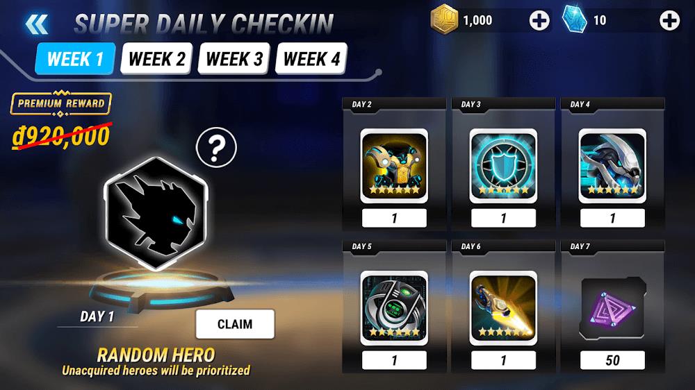 Heroes Infinity Premium ảnh chụp màn hình 1