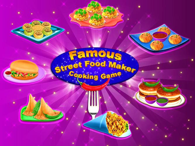 Indian Street Food Cooking Fun应用截图第4张