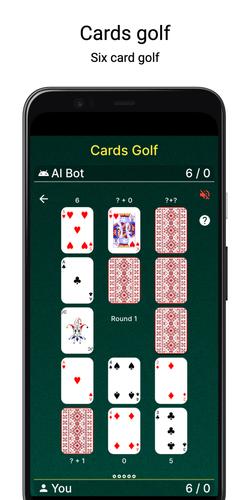 Cards Golf screenshot 1