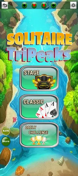 Screenshot Solitaire TriPeaks: Cards Game 1