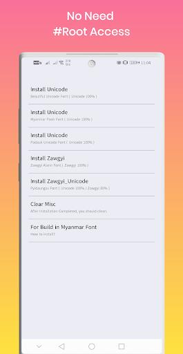 Unicode ⇄ Zawgyi screenshot 2