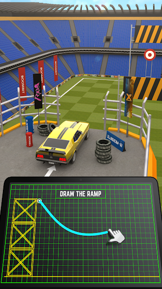 Ramp Car Jumping Mod ဖန်သားပြင်ဓာတ်ပုံ 4