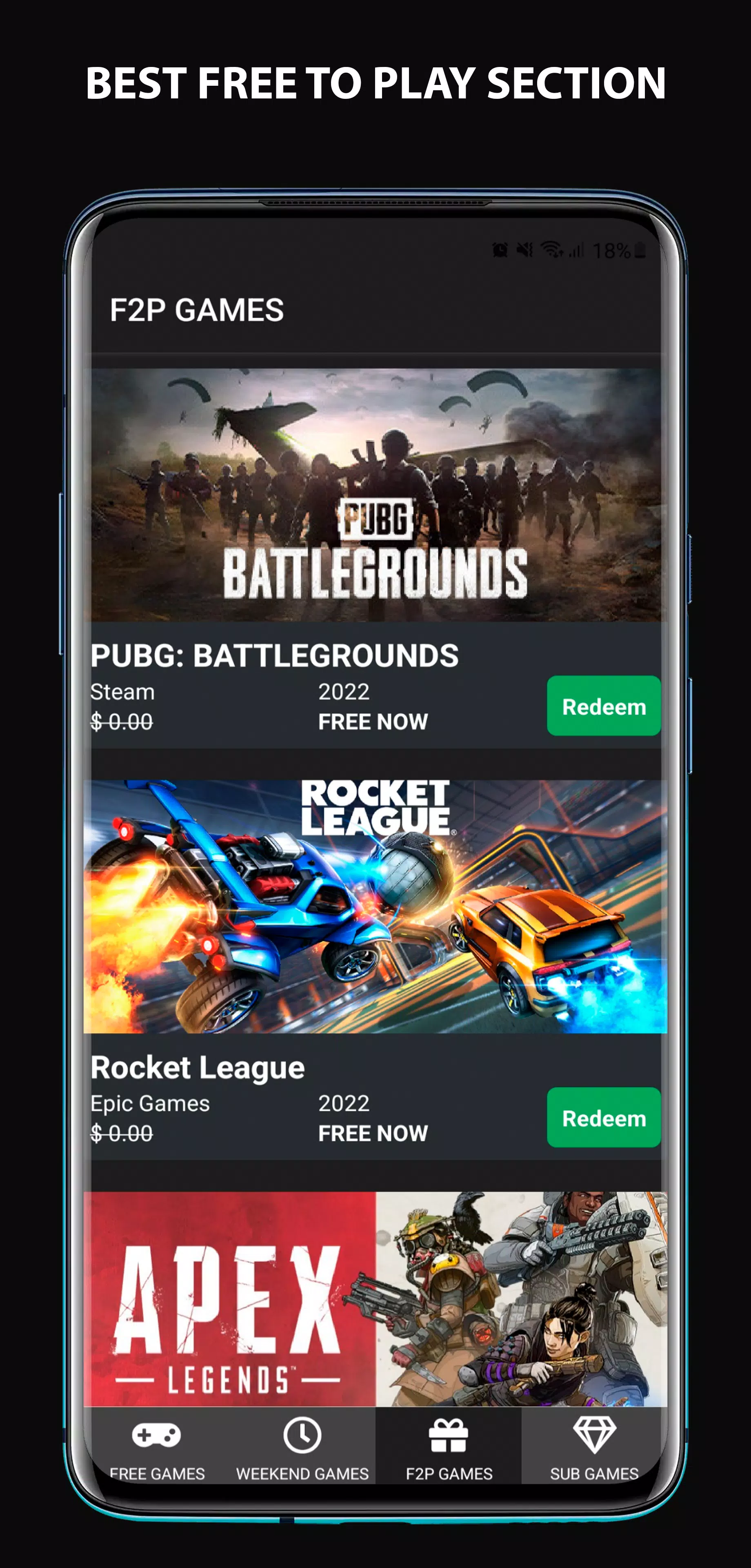 Epic Freebie Games Radar Screenshot 3
