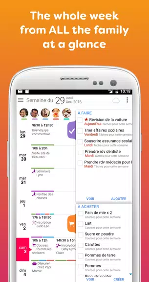 TipStuff  the family Agenda экрана 1