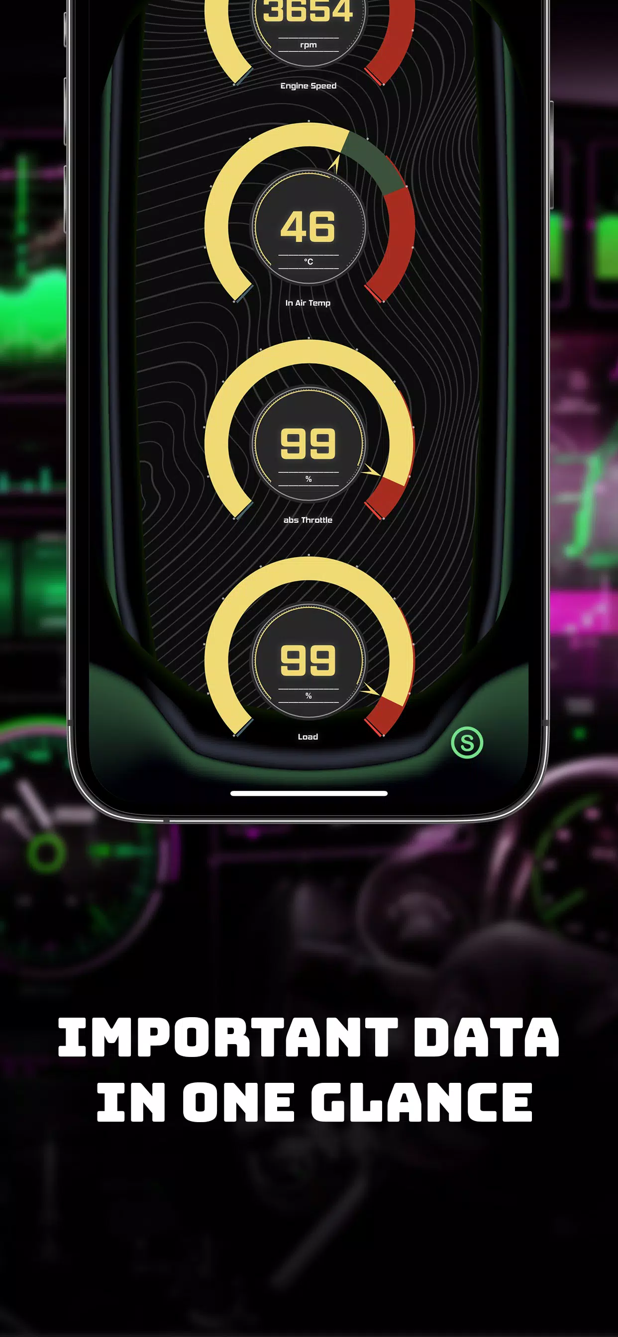 ULTRA OBD OBD2 CAR SCANNER ELM экрана 3