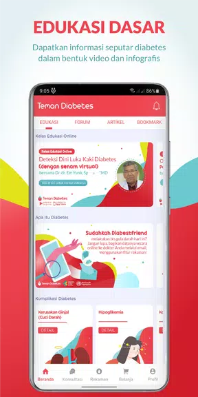 Teman Diabetes экрана 1