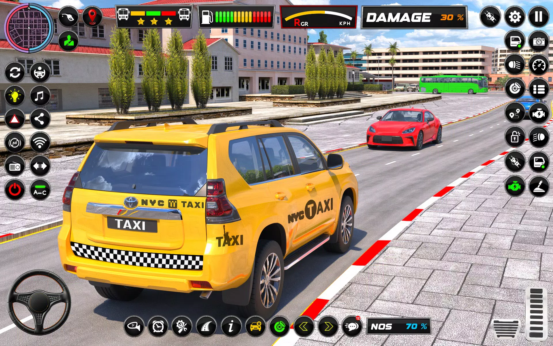 Taxi Simulator USA: City Drive ảnh chụp màn hình 1