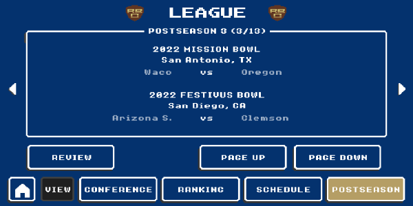 Retro Bowl College captura de pantalla 