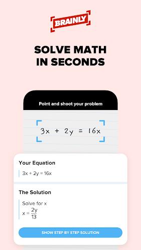 Brainly – Homework Math Solver ekran görüntüsü 2