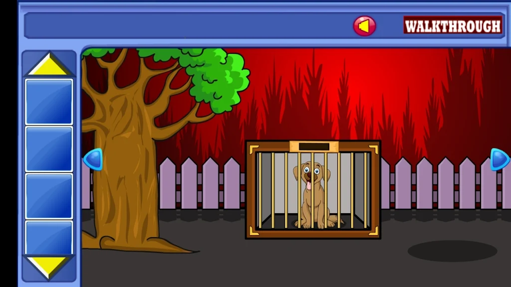 Cute Brown Dog Escape Screenshot 2