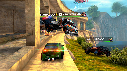 Screenshot CrashOut: Car Demolition Derby 2