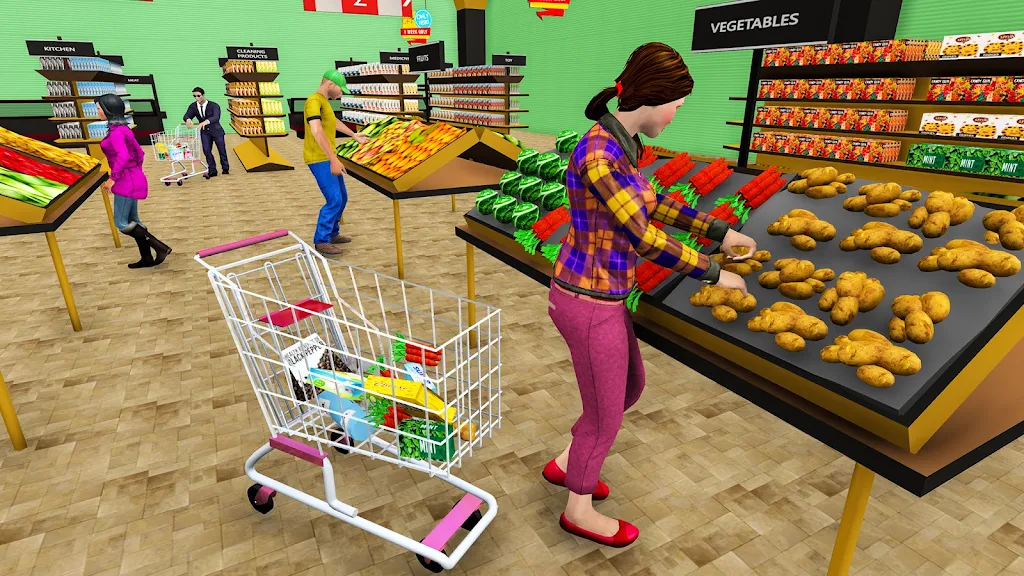 Screenshot Supermarket Store Cashier Game 1