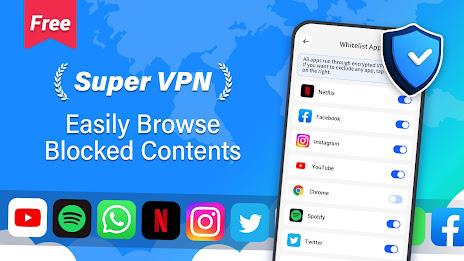 Super VPN স্ক্রিনশট 3