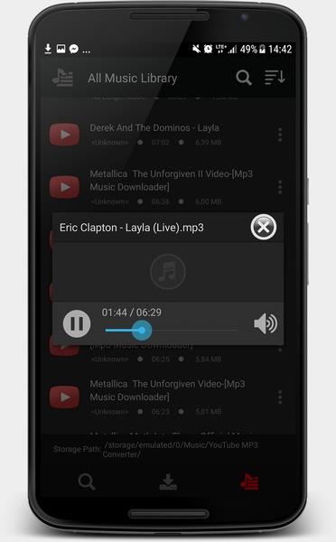 YouTube MP3 Converter Screenshot 1