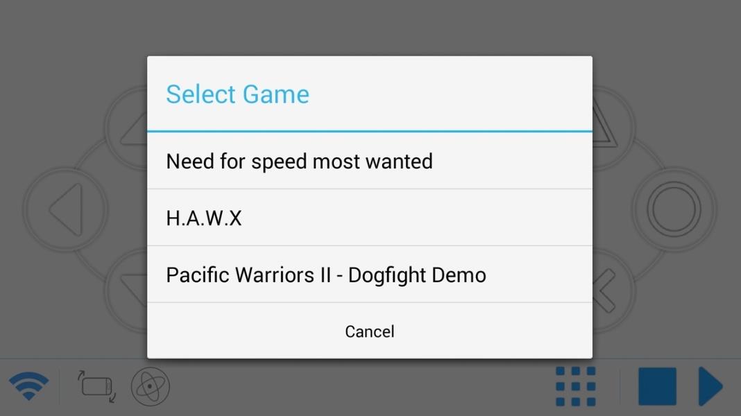 Screenshot Mobile Gamepad 1